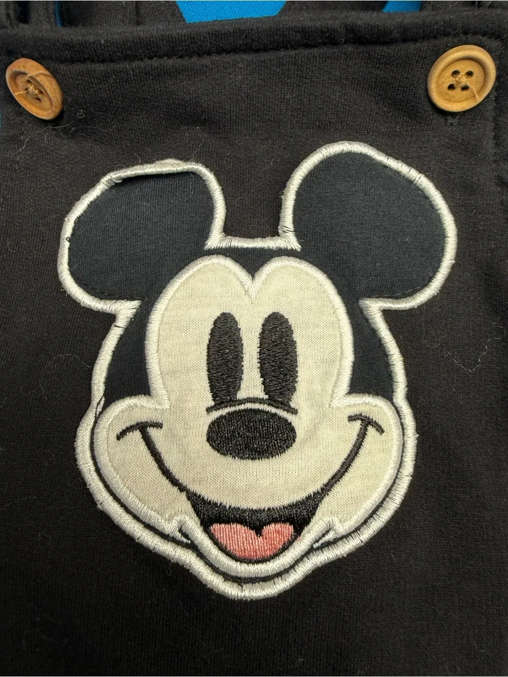 Old school Disney boxlunch Baby Black Mickey Mouse Romper